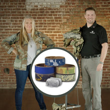 Load image into Gallery viewer, VALORBANDS AUTHENTIC PATRIOTIC MILITARY BRACELETS (2 PACK) & BONUS DOG TAGS